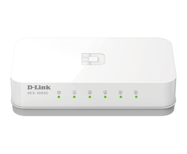 D-LINK DES-1005C 5Port 10/100Mbps Desktop