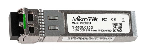 MIKROTIK S-55DLC80D SM-LC 80km